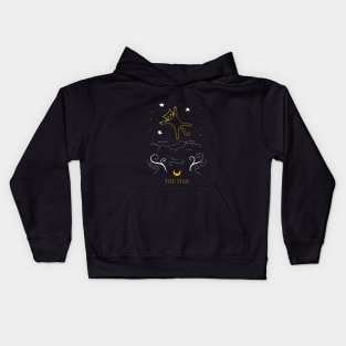 The Star - Tarot Cats Kids Hoodie